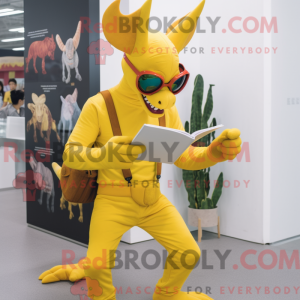 Mascot character of a...