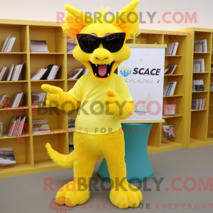Mascot character of a...