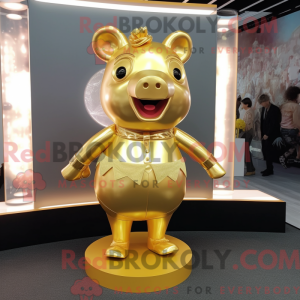 Mascot character of a Gold...