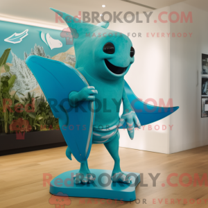 Mascot character of a...