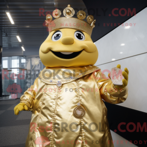 Maskotfigur af en...