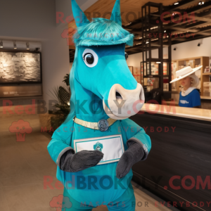 Mascot character of a...