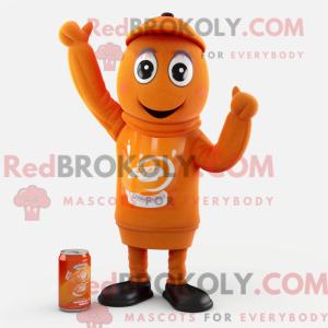 Mascot karakter van een...