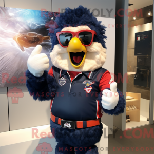 Maskottchen eines Navy...