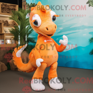 Mascot character of a...