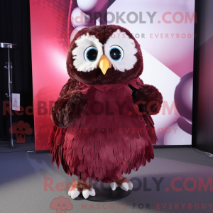 Mascottefiguur van een...