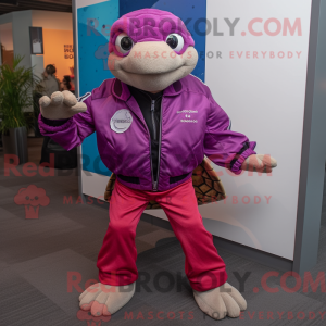Mascot character of a...