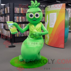 Mascot character of a Lime...