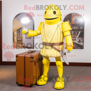 Mascot character of a Lemon...