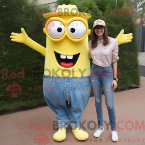 Mascot character of a Lemon...