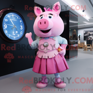 Maskot karakter af en...