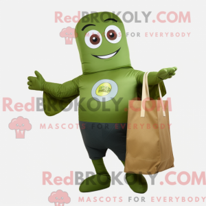Postava maskota olivového...