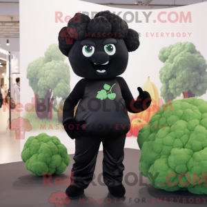 Mascot character of a Black...