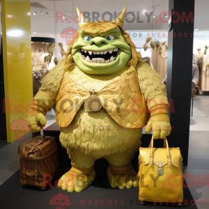 A máscara de um Gold Ogre...