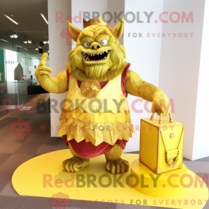 A máscara de um Gold Ogre...