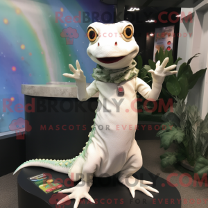 Mascot character of a White...