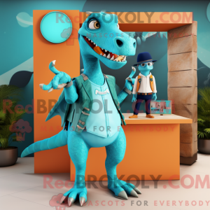 Mascot character of a...