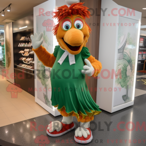 Maskot karakter af en...