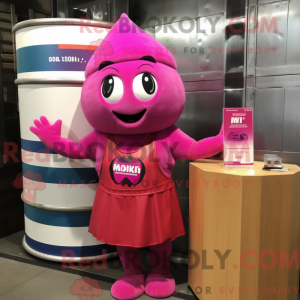 Mascot character of a...