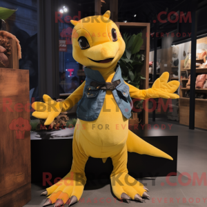 Personagem de máscara de um...