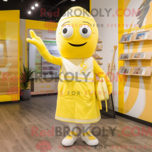 Mascottefiguur van een...