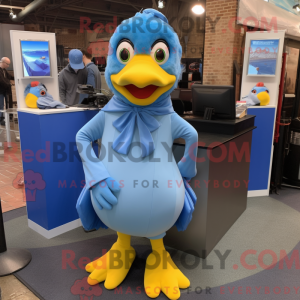 Maskot-karakter af en...