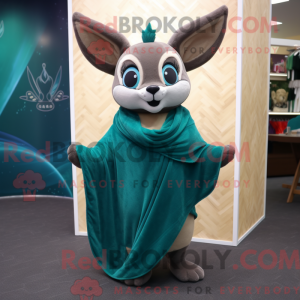 Mascot character of a Teal...