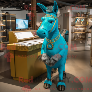 Mascot karakter van een...