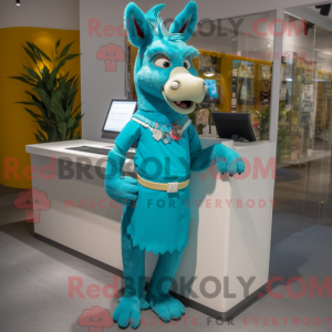 Mascot character of a...