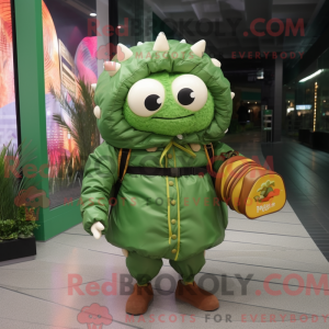 Mascot character of a...