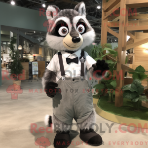 Mascot character of a Gray...