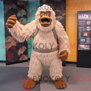 Mascot karakter van een...