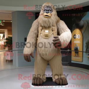 Mascot karakter van een...