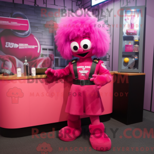 Mascot character of a...