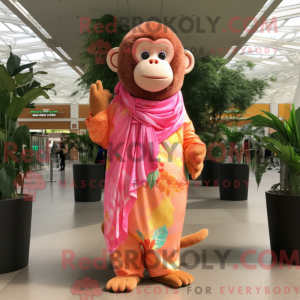 Mascot character of a Peach...