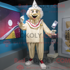 Mascot character of a Cream...