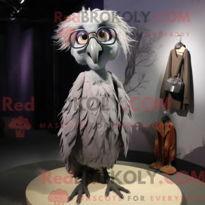 Mascot character of a Gray...