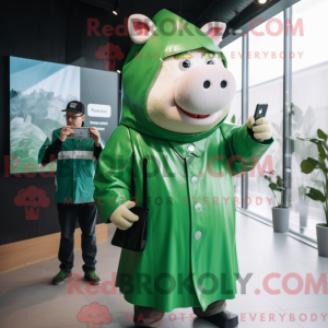 Mascot character of a...