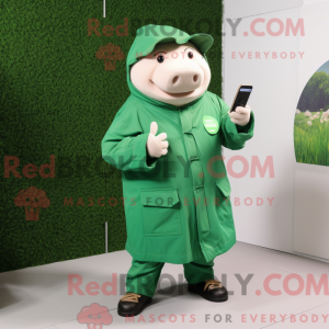 Mascot character of a...