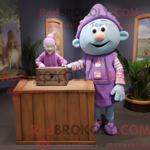 Mascottefiguur van een...