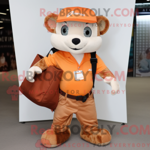 Mascot character of a Rust...