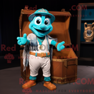 Personagem de máscara de um...