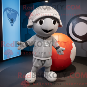 Mascot character of a Gray...