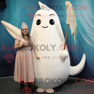 Mascot character of a Cream...