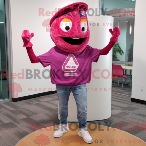 Postava maskota Magenta...