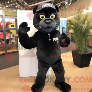 Máscara de cor preta Puma...