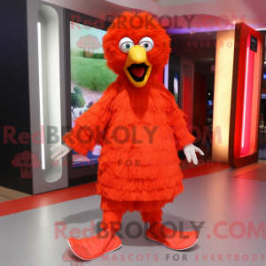 Mascot character of a Red...