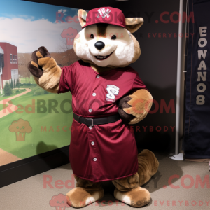 Mascot character of a...