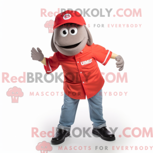 Mascot character of a Red...