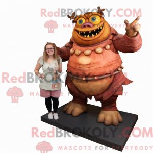 Mascot character of a Rust...